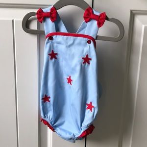 Little English bubble romper 12m NWT
